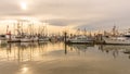 Steveston Harbour Fisherman Wharf. Richmond, Canada.