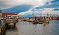 Steveston Village and Marina in Richmond City