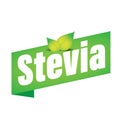 Stevia natural sweetener sign label tag green