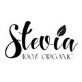 Stevia Organic food label.