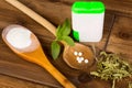 Stevia tabs and powder