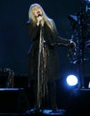 Stevie Nicks performs live Royalty Free Stock Photo