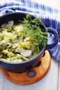 Stew cabbage Royalty Free Stock Photo