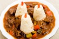 Stew with kuskus