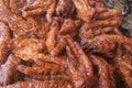 Stewed chicken feet Royalty Free Stock Photo