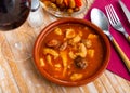 Stewed Madrilenian tripe Callos a la madrilena