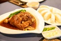Stewed Pork Knuckle - Chinese food Royalty Free Stock Photo