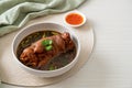 Stewed Pork Knuckle or Stewed Pork Leg Royalty Free Stock Photo