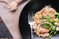 Stewed pork leg on rice, Thai food and street food that Thai people like to eat. or what we call Royalty Free Stock Photo