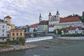 Steyr, Old city view by the river, Austria, Europe