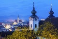 Steyr panorama with St. Michael's Church