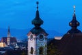 Steyr panorama with St. Michael's Church