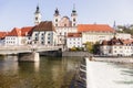Steyr panorama with St. Michael Church