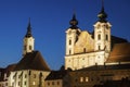 Steyr panorama with St. Michael's Church