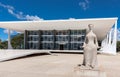 STF Building in Brasilia Royalty Free Stock Photo