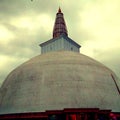 Sthupa Abayagiriya pagoda maintain and painting