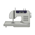 stich sew machine cartoon vector illustration