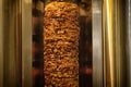 Meat cuts prepared Shawarma Royalty Free Stock Photo