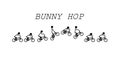 Bunny hop bmx