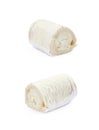 Stick of a goat cheese isolated Royalty Free Stock Photo