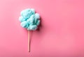 Stick with yummy cotton candy Royalty Free Stock Photo