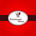 Sticker background restaurant menu kitchen label