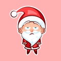 Santa Claus Sticker emoji emoticon