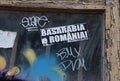 Sticker with the message `Bessarabia is Romania`