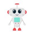 Sticker ai chat bot and retro robot