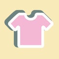 Sticker Small Shirt - Simple illustration