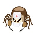 Sticker spider isolated the resuscitator