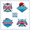 Sticker, tag or label for Cricket Fever.