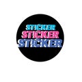 Sticker Design Logo