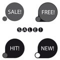 Stickers sale free new hit label