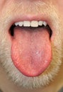 Sticking Out Tongue Royalty Free Stock Photo