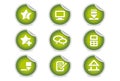 Sticky Icons - Websites & Blogs | Green
