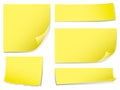 Sticky memo notes Royalty Free Stock Photo