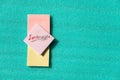 Sticky Note Inspiration â I'm Possible Message Royalty Free Stock Photo
