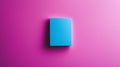 Sticky note of a pastel pink wall with copy space Royalty Free Stock Photo