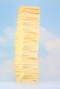 Sticky Note Sky Tower Royalty Free Stock Photo