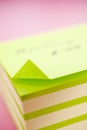 Sticky notes Royalty Free Stock Photo