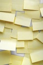 Sticky notes background Royalty Free Stock Photo