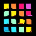 Sticky Notes Collection-07 Royalty Free Stock Photo