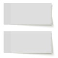 sticky papers gray Royalty Free Stock Photo
