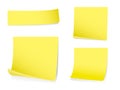 Sticky post it notes Royalty Free Stock Photo
