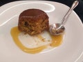 Sticky Toffee pudding Royalty Free Stock Photo