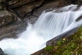 Stieber waterfall in Moos, South Tyrol