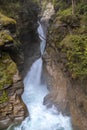 Stieber waterfall in Moos, South Tyrol