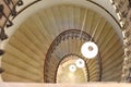 Stairs in a historic Viennese house Austria Royalty Free Stock Photo