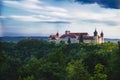 Stift Goettweig at sundown